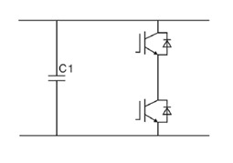 Snubber capacitor circuit